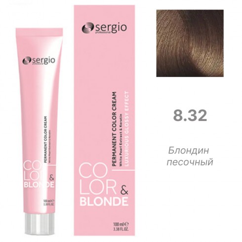 Крем-краска Color&Blonde 8.32 - блондин песочный (100 мл)